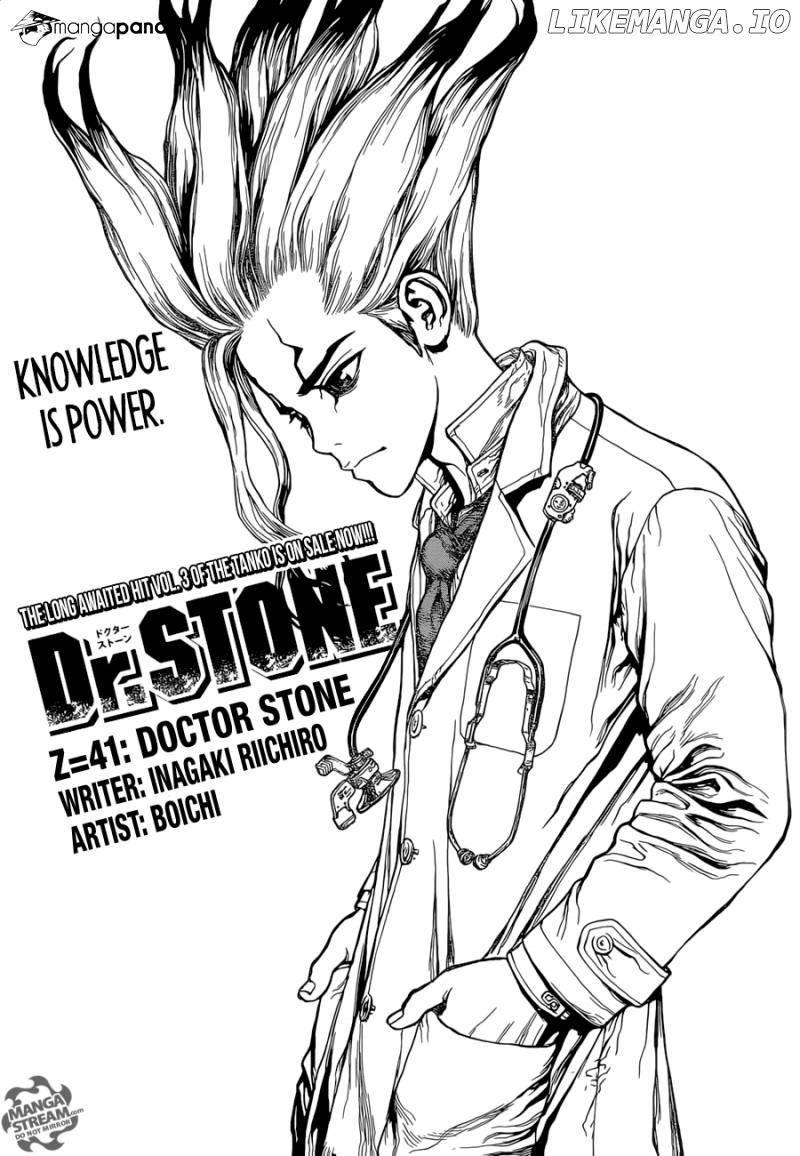 Dr.Stone Chapter 41 image 01
